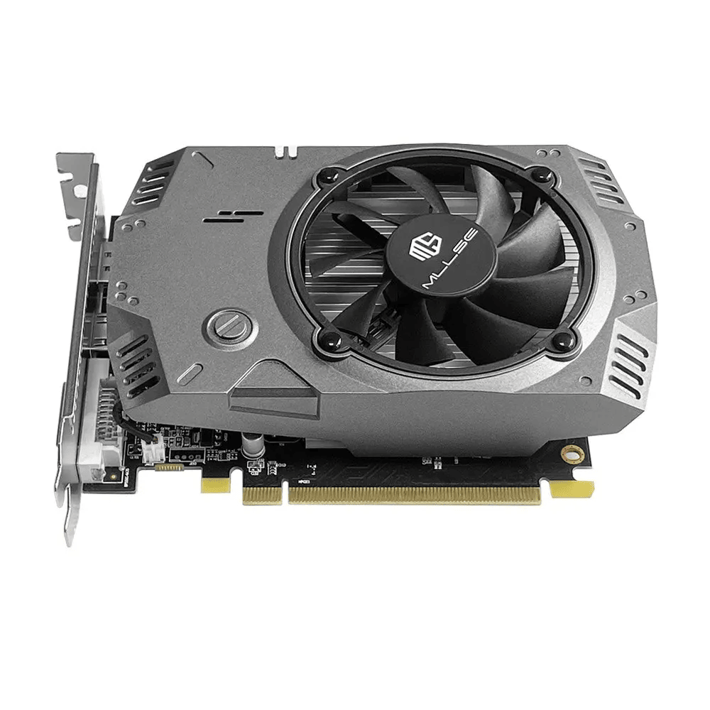 Carte Graphique MLLSE AMD RX 550 4GB - Performances de Jeu Fluides avec 4 Go de Mémoire GDDR5, Interfaces DVI, HDMI et DisplayPort, Compatible PCI-E 3.0 pour une Expérience Radeon RX 550 Gaming Exceptionnelle