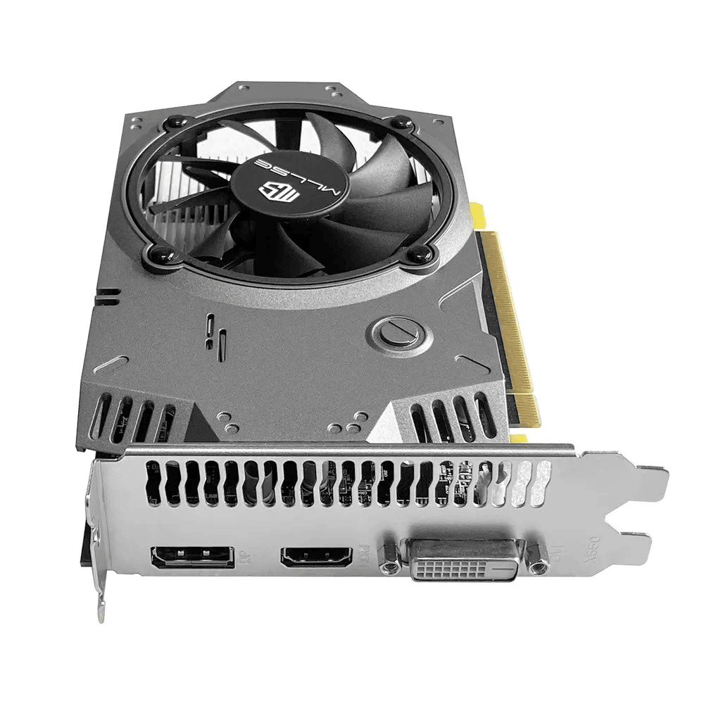 Carte Graphique MLLSE AMD RX 550 4GB - Performances de Jeu Fluides avec 4 Go de Mémoire GDDR5, Interfaces DVI, HDMI et DisplayPort, Compatible PCI-E 3.0 pour une Expérience Radeon RX 550 Gaming Exceptionnelle