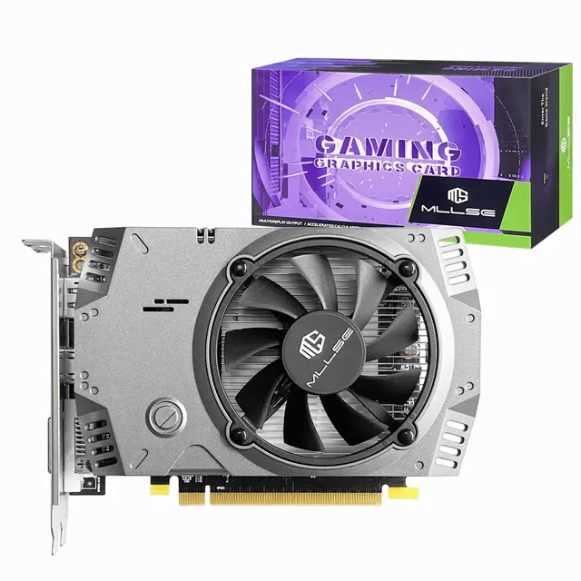 Carte Graphique MLLSE AMD RX 550 4GB - Performances de Jeu Fluides avec 4 Go de Mémoire GDDR5, Interfaces DVI, HDMI et DisplayPort, Compatible PCI-E 3.0 pour une Expérience Radeon RX 550 Gaming Exceptionnelle