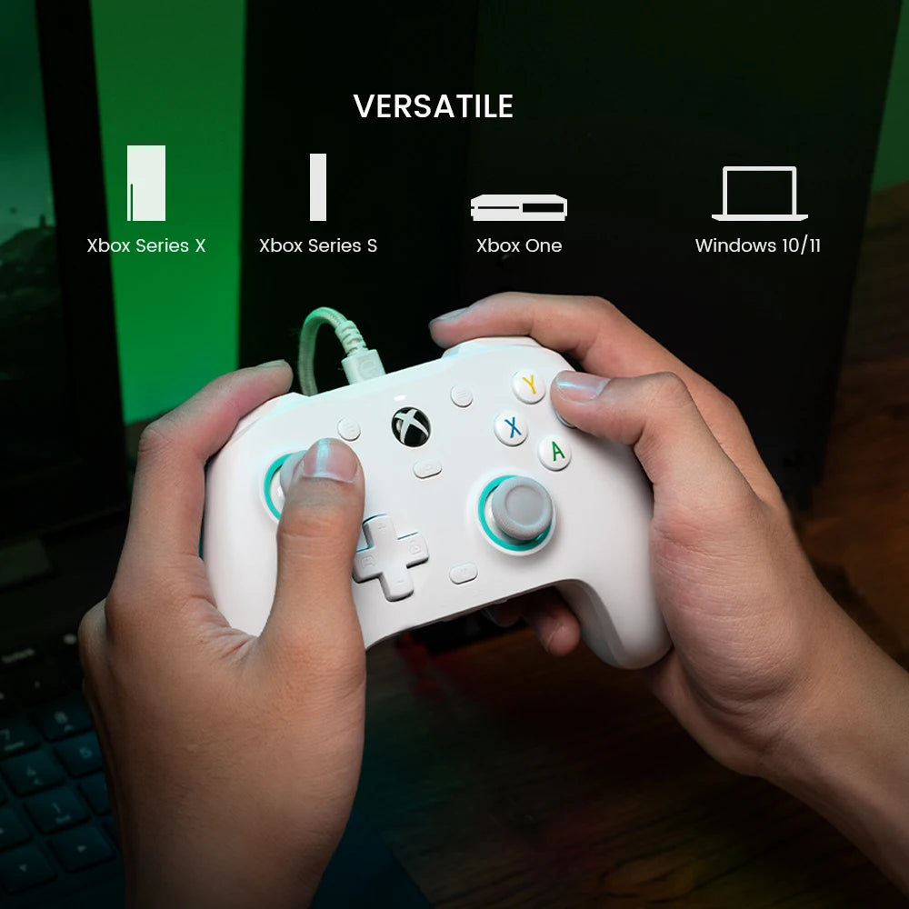 Manette de Jeu Filaire GenerG7 SE avec Technologie à Effet Hall pour Xbox Series X, Series S et Xbox One