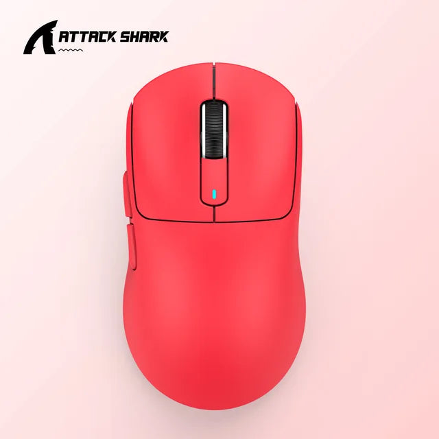 X3 Attack Shark - Souris de Jeu Légère, Connexion Trimode, 26000dpi, 650IPS, 49g