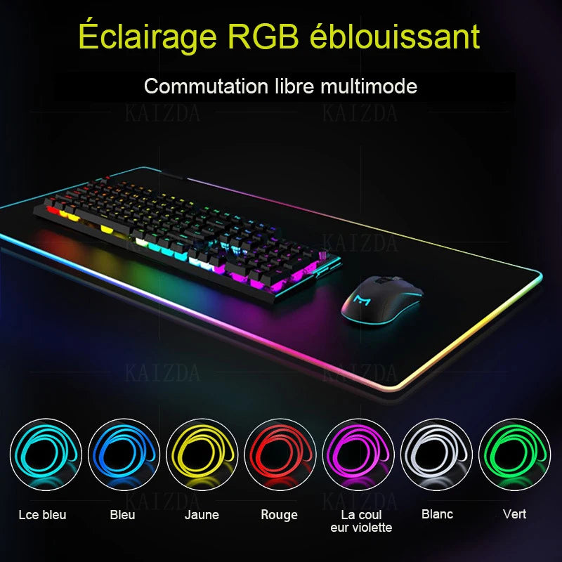 Le tapis de souris APET RGB Shoous Starry Sky est un accessoire épais, sans odeur, de petite taille, et crypté. Il est conçu pour offrir une expérience antidérapante lors des jeux vidéo, esportifs ou sur bureau