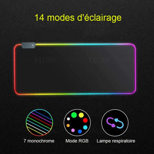 Le tapis de souris APET RGB Shoous Starry Sky est un accessoire épais, sans odeur, de petite taille, et crypté. Il est conçu pour offrir une expérience antidérapante lors des jeux vidéo, esportifs ou sur bureau